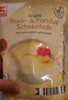 Back und Fondue Schokolade