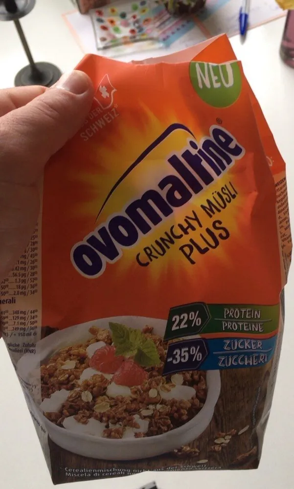 Ovomaltine crunchy musli