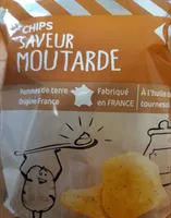 Chips saveur moutarde