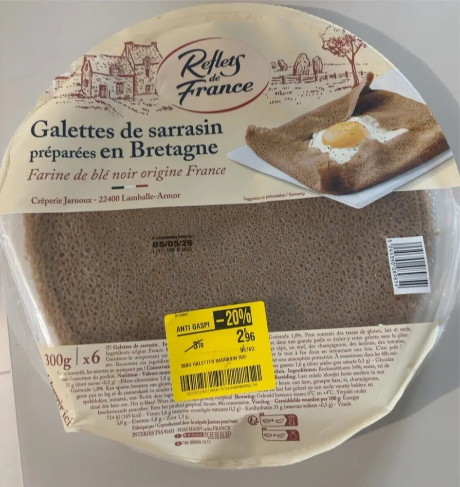 Galettes de sarrasin