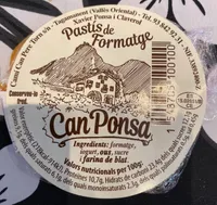 Pastis de formatge