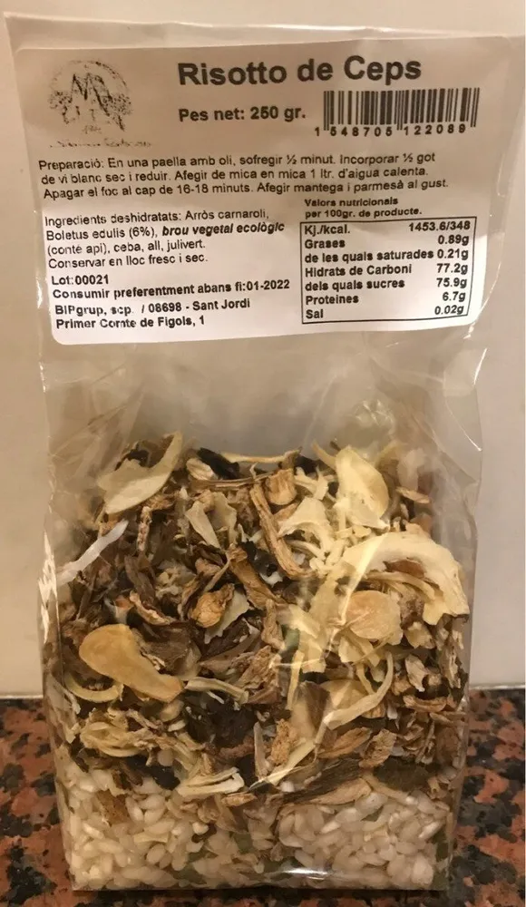 Rissoto de Ceps