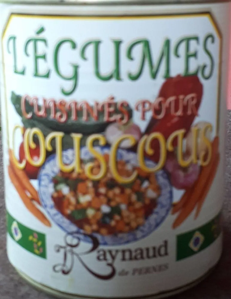 Légumes cuisinés pour couscous
