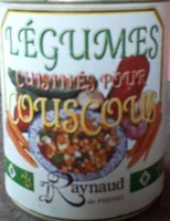 Légumes cuisinés pour couscous