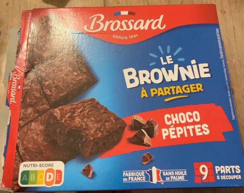 Le brownie a partager