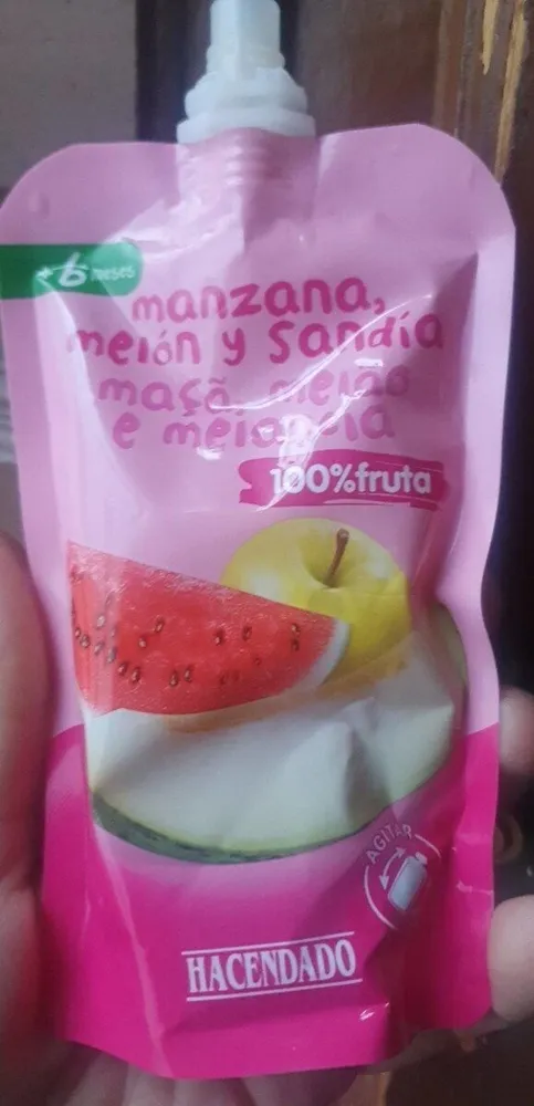 Manzana melon y sandia
