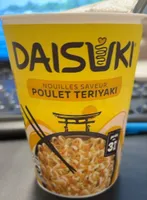 Nouilles saveur poulet teriyaki