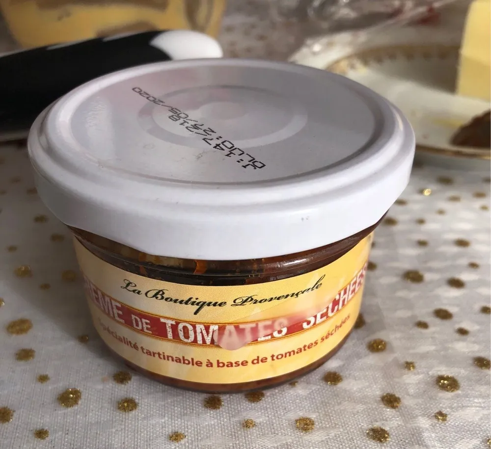 Crème de tomates séchées