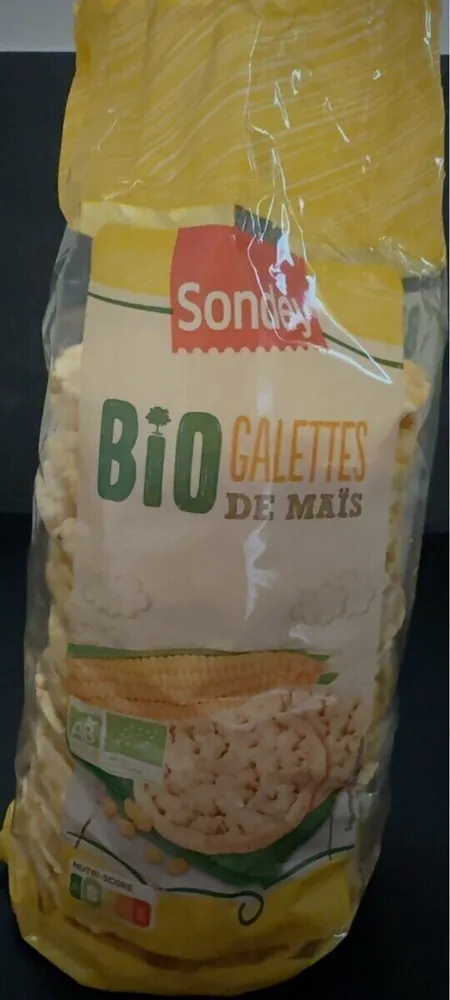 Bio galettes de maïs
