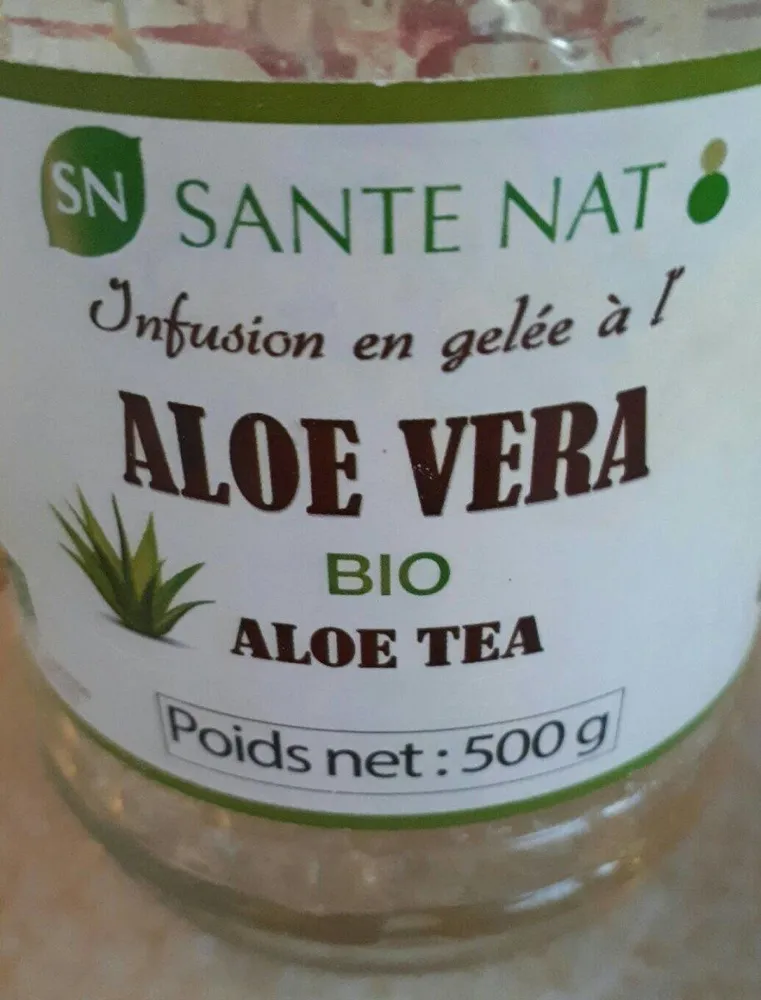 Infusion en gelée à l'Aloe Vera