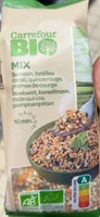 Mix Sarrasin, lentilles corail, quinoa rouge, graines de courge
