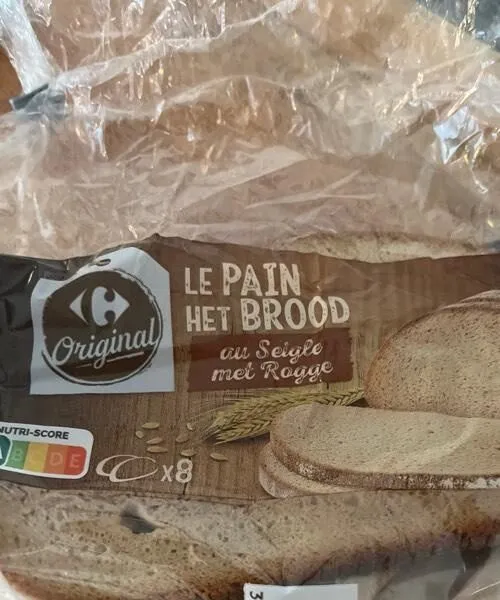 Le pain Het brood au seigle met rogge