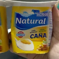 Yogur natural con azucar de caña