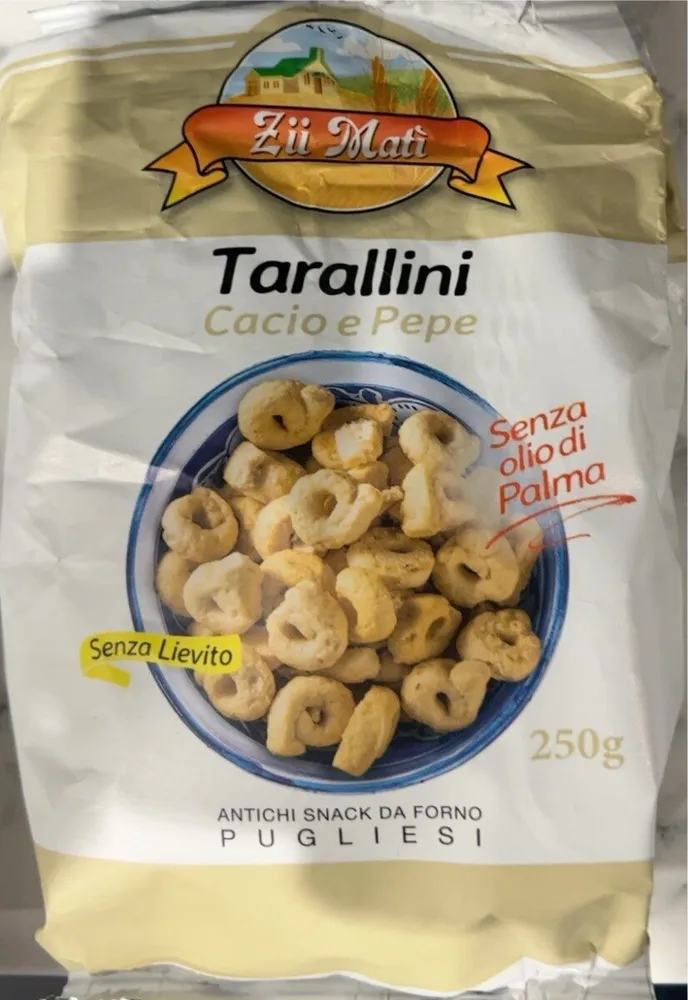 Tarallini cacio e pepe