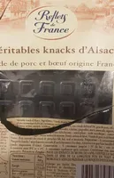 4 véritables knack d'Alsace