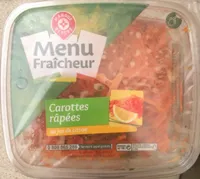 Menu fraicheur Carotte rapé