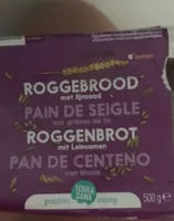 Pain de seigle  graine de lin