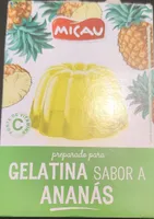 Gelatina sabor a ananás