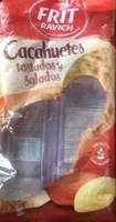 Cacahuetes tostados y salados