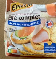 Epid’or blé complet petits pains grillés