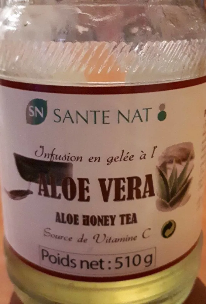 Infusion en gelée à l'aloé vera
