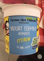 Yaourt fermier citron