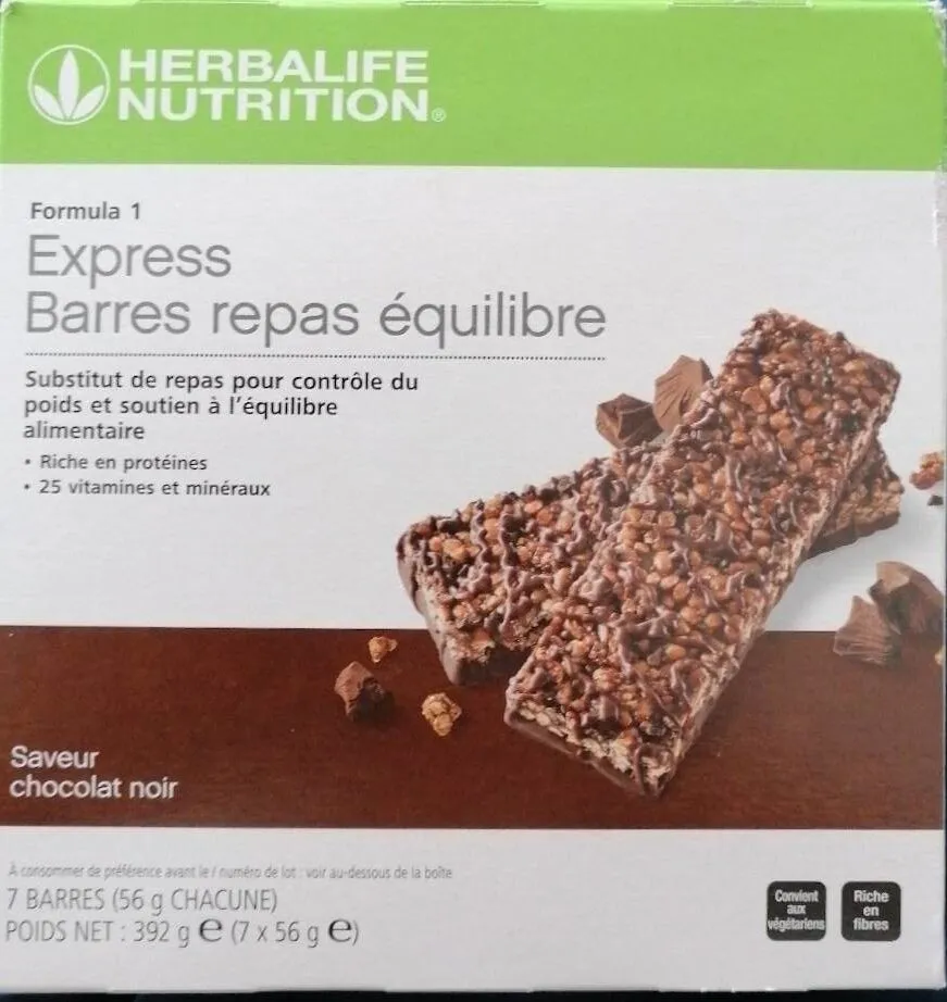 Formula 1 Express Barres repas équilibre