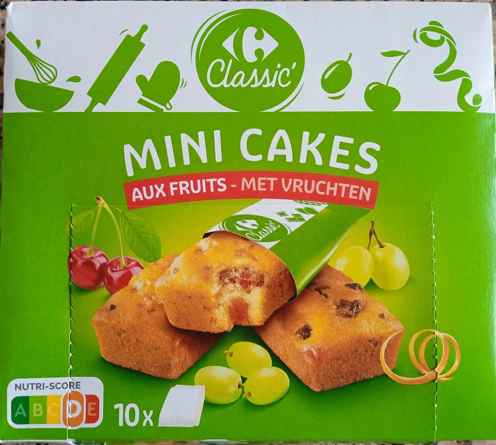 Mini Cakes aux fruits