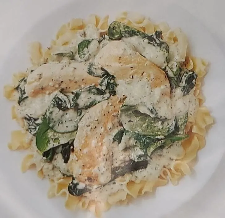 Poulet parmesan et pesto