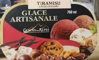 Glace tiramisu sauce chocolat