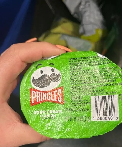 Sour cream and onion - Pringle’s cup