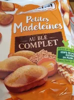 Petites Madeleines au blé complet