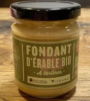 Fondant d’erable bio