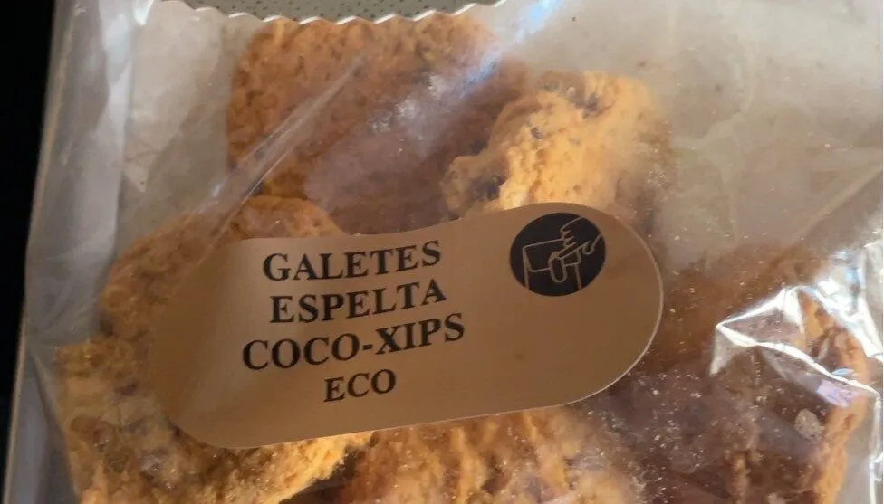 Galetes espelta coco xips eco