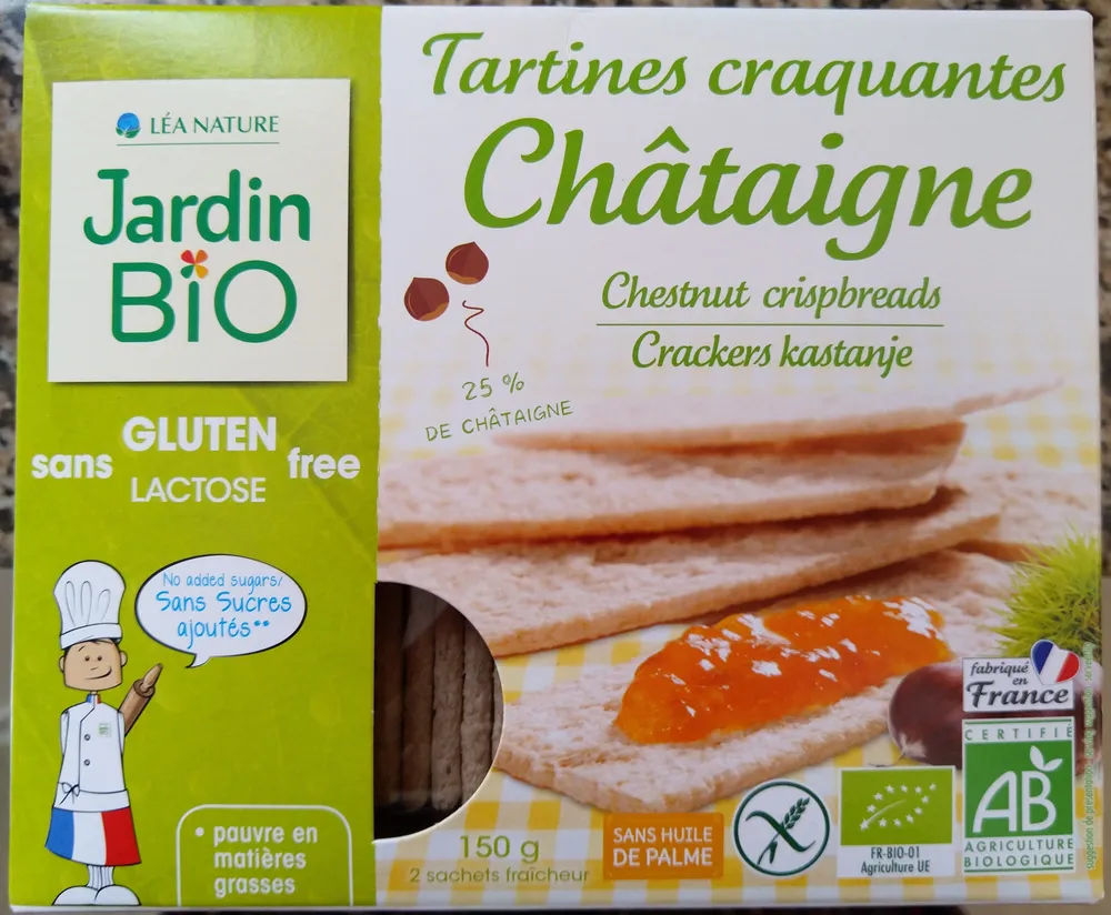 Tartines craquantes châtaigne