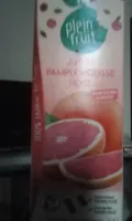 plein fruit, jus de pamplemousse rose