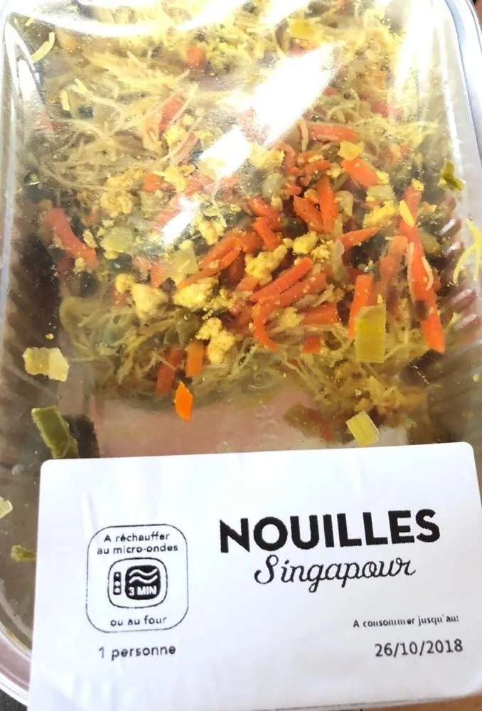 Nouille Singapour