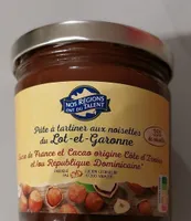 Pâte à tartiner aux noisettes du Lot et Garonne