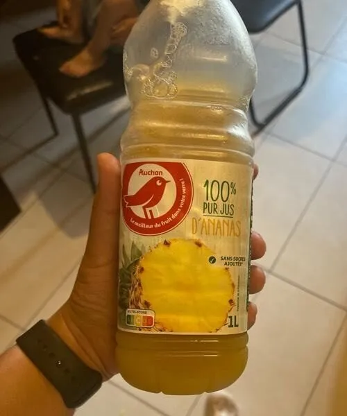 100% jus d’ananas