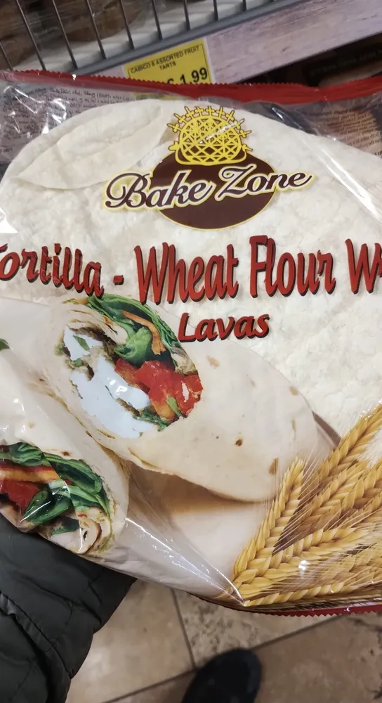 Tortilla Wheat Flour Wraps