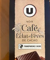 Chocolat noir éclat de café