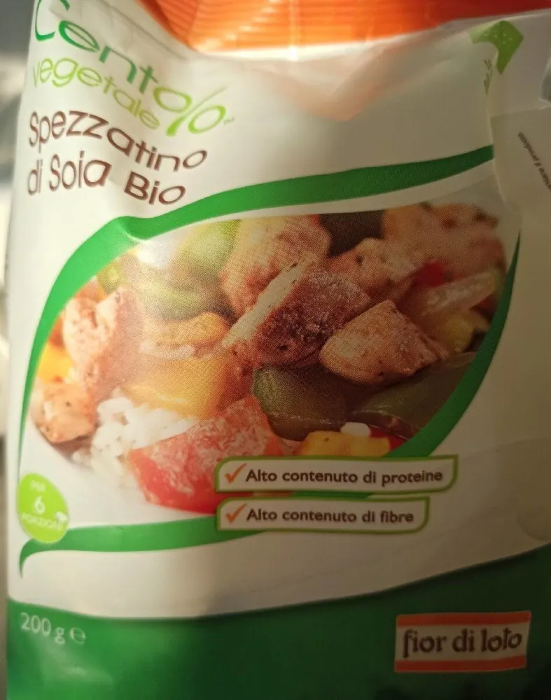 Spezzatino di soia bio