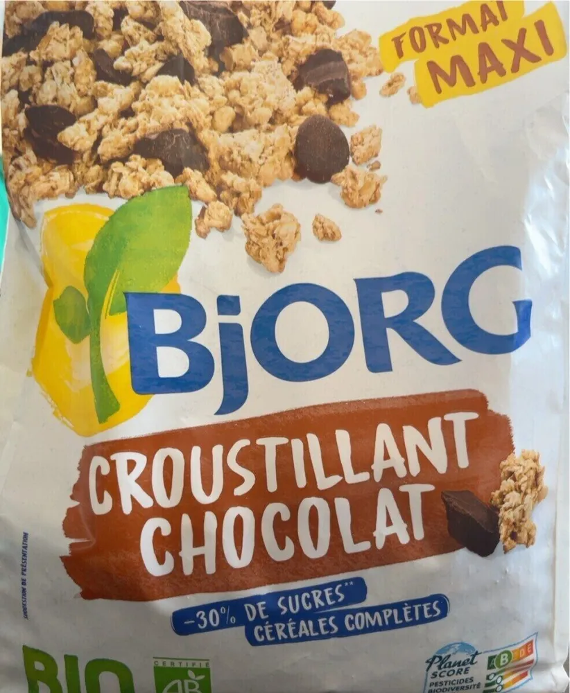 Bjorg croustillant chocolat