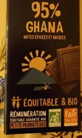Chocolat 95% ghana
