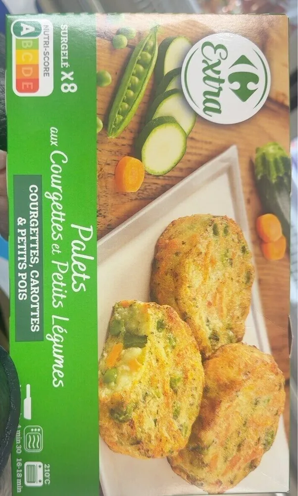 Palets carrefour courgettes et petits légumes