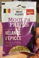 Mélange d'épices moules frites
