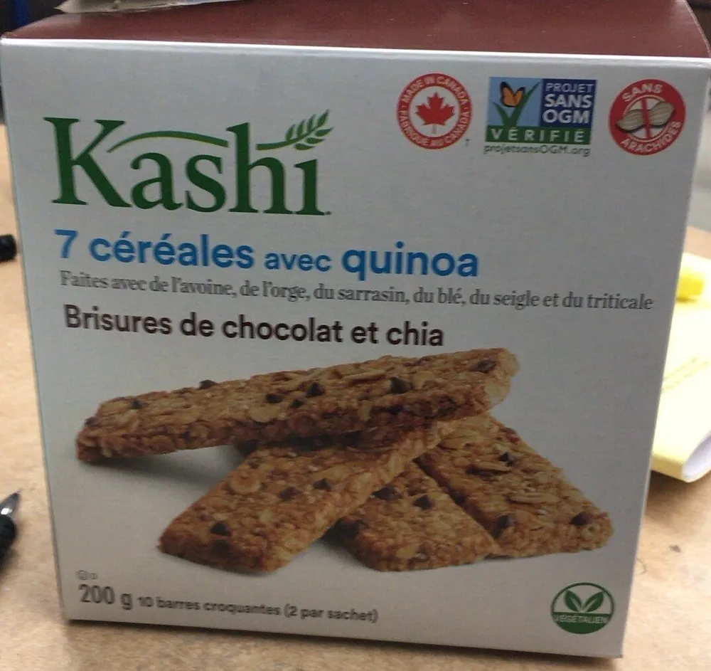 Brisure de chocolat et chia