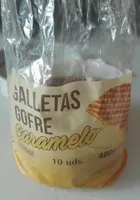 Galletas gofre caramelo