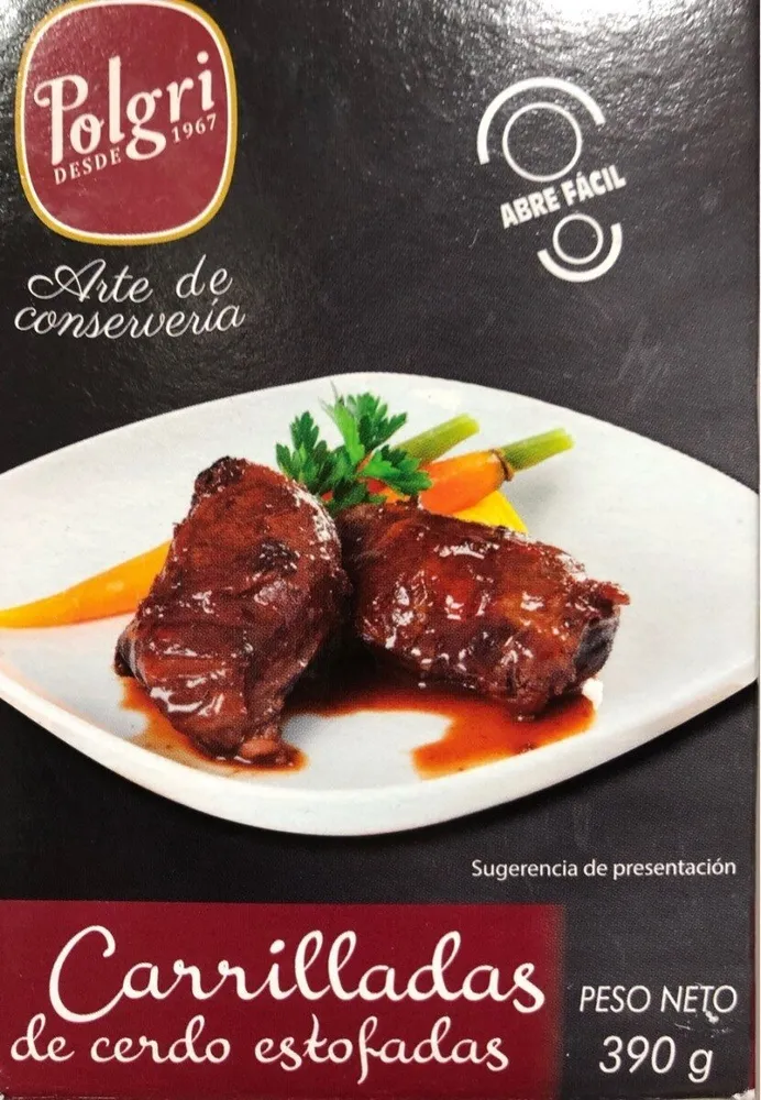 Carrilladas de cerdo estofadas