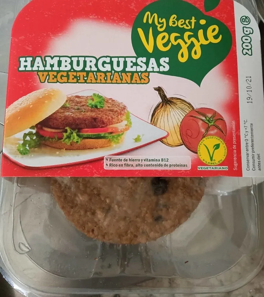 HAMBURGUESAS VEGETARIANAS